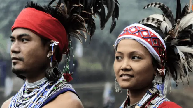 A picture of Shillong Tribal people