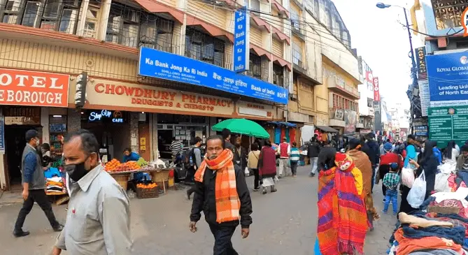 Shillong streets representing shillong teer